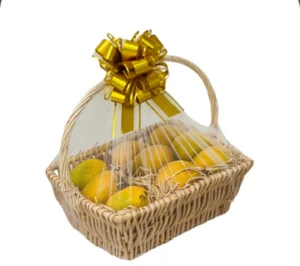 Alphonso Mango Basket 2Kg 76(By Air) Ripen at home India 🇮🇳